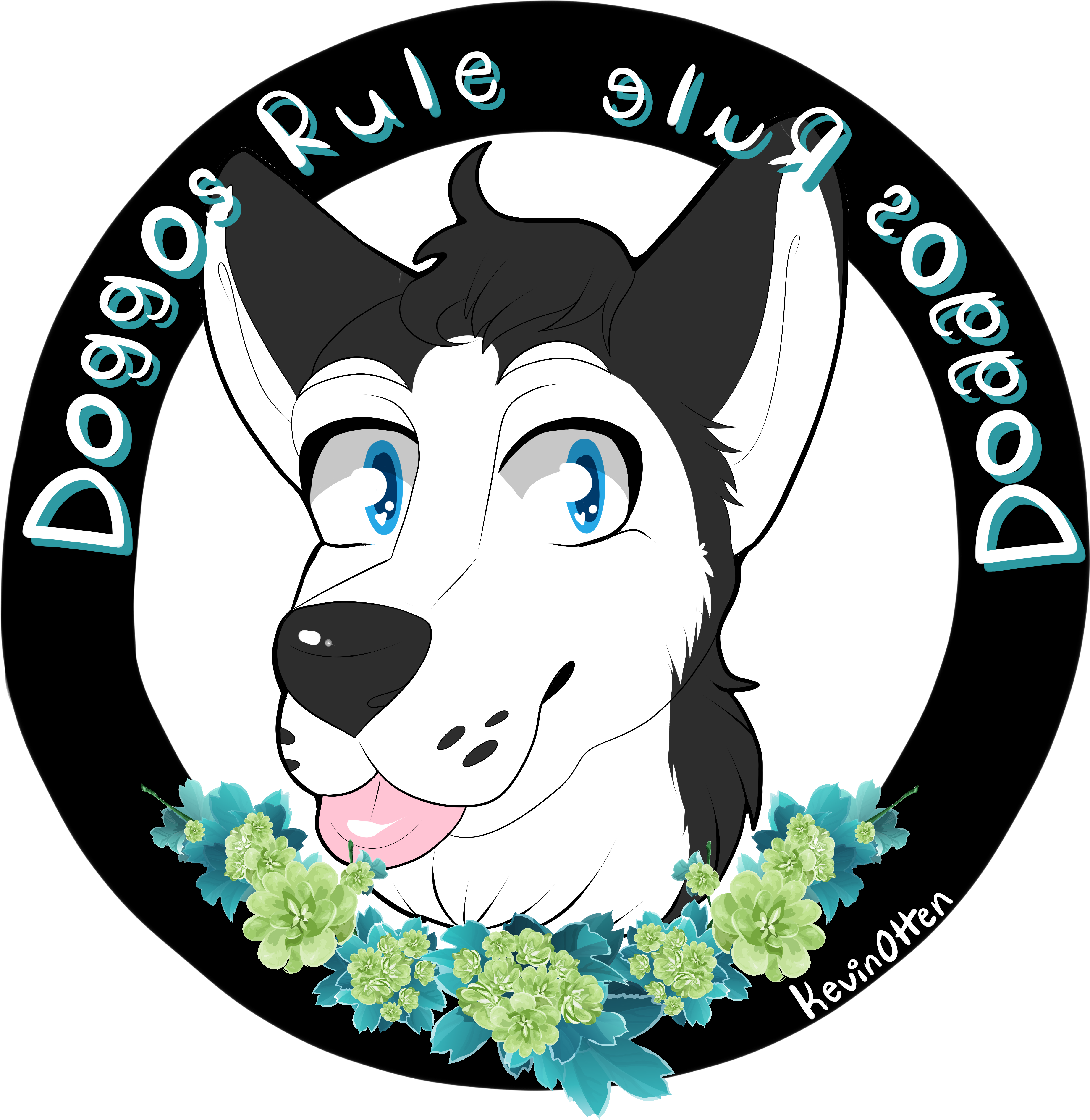 Redbubble Doggo - - - Siberian Husky (6000x5000), Png Download