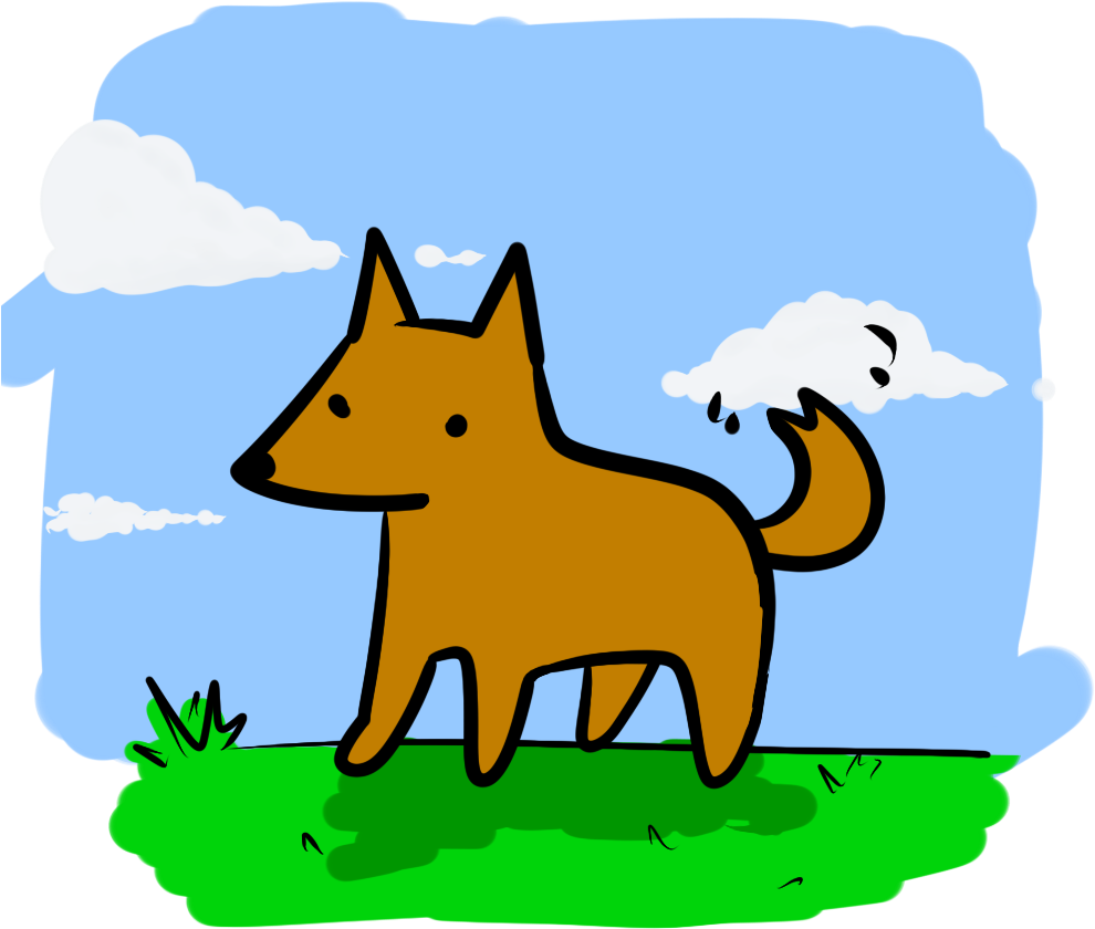 135kib, 1000x900, Doggo (1000x900), Png Download
