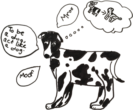 Cow Dog - Dog (480x480), Png Download