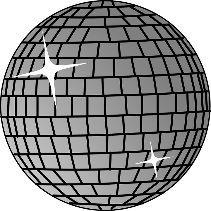 Disco Ball Shower Curtain (721x720), Png Download