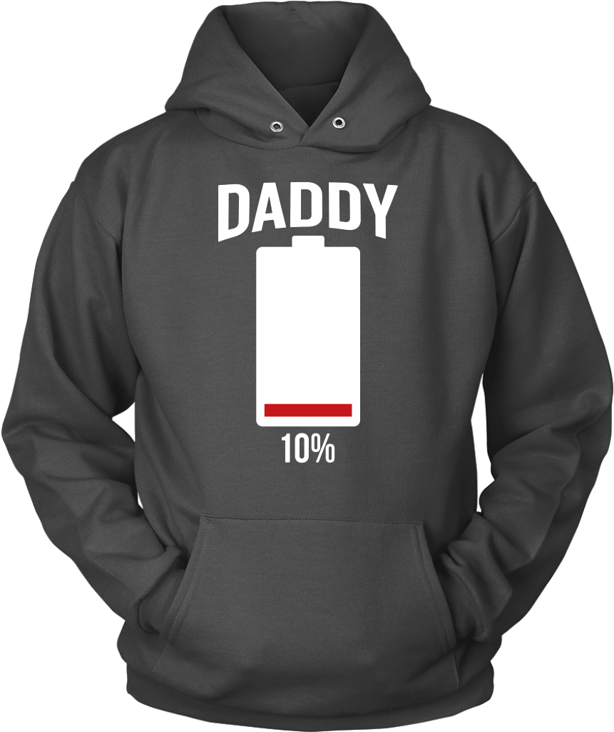 Daddy Low Battery Energy - Hoodie Happy Holidays For Christmas Schnauzer Dog (1024x1024), Png Download