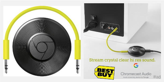 0 - Google Ga3a00147-a14-z01 Chromecast Audio (1100x550), Png Download