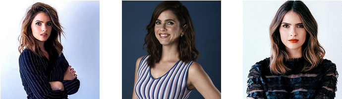 Shelley Hennig Shelley Hennig - Girl (740x250), Png Download