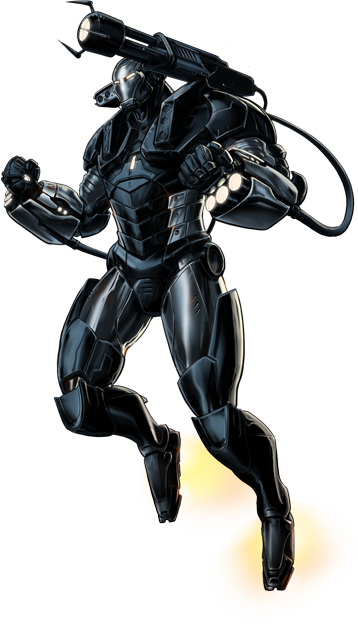 War Machine Right Portrait Art - Armored Superhero (358x630), Png Download
