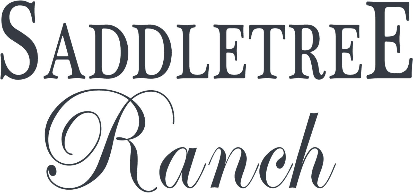 Saddletree Ranch Dripping Springs - Candle Lite Logo (1803x950), Png Download