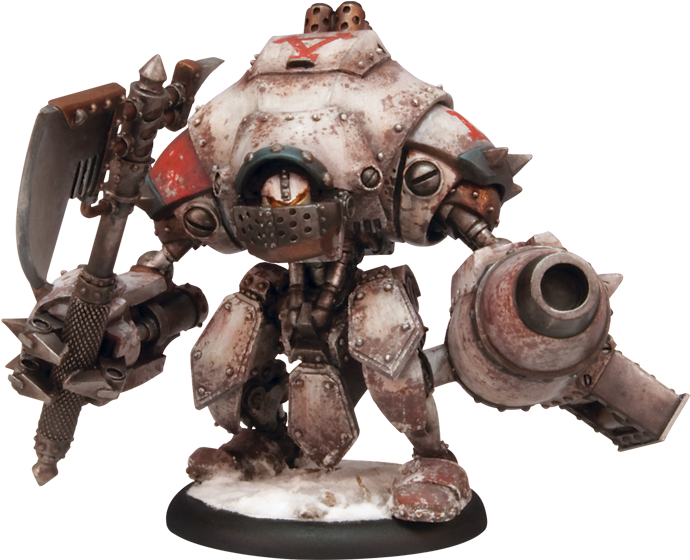 Warmachine Khador Warjacks Photo - Khador Warjack Extreme Destroyer (739x609), Png Download