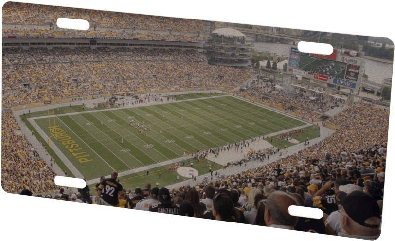 Pittsburgh Steelers Stadium Metal Photo - Nfl Pittsburgh Steelers Stadium 22x28 Canvas Art (1024x768), Png Download