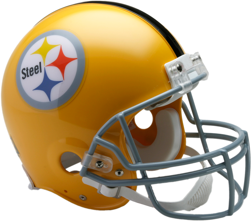 Pittsburgh Steelers Helmet - Jets Football Helmet (900x812), Png Download