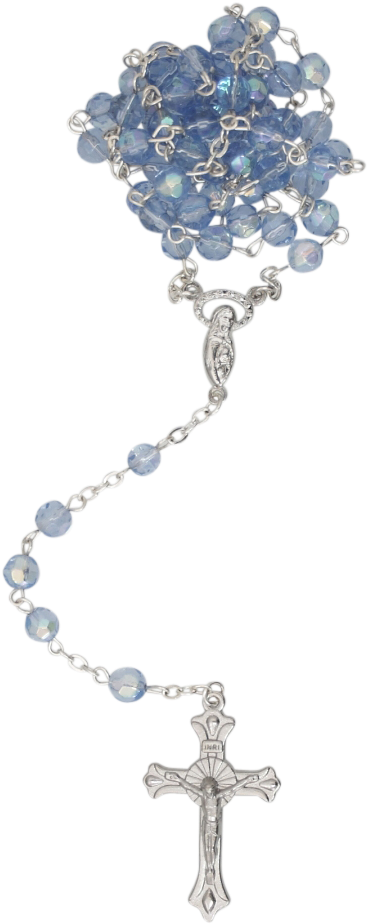 Rosary - Chain (413x1064), Png Download