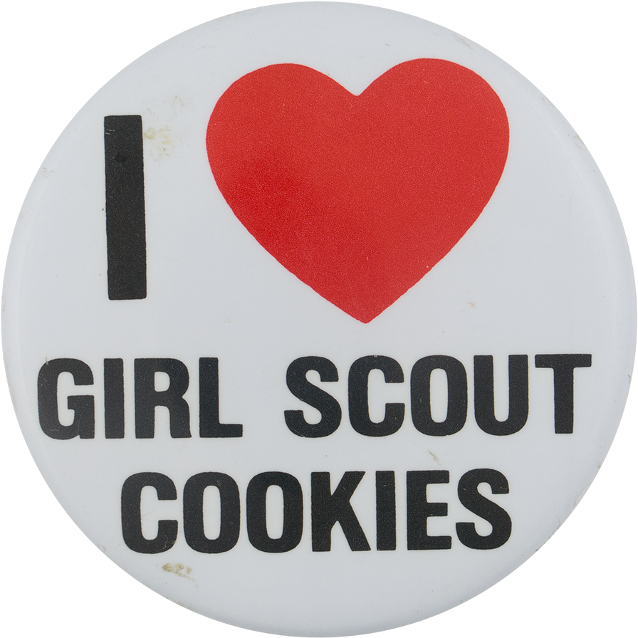 I Love Girl Scout Cookies - Love To Bake And Cook (1000x991), Png Download