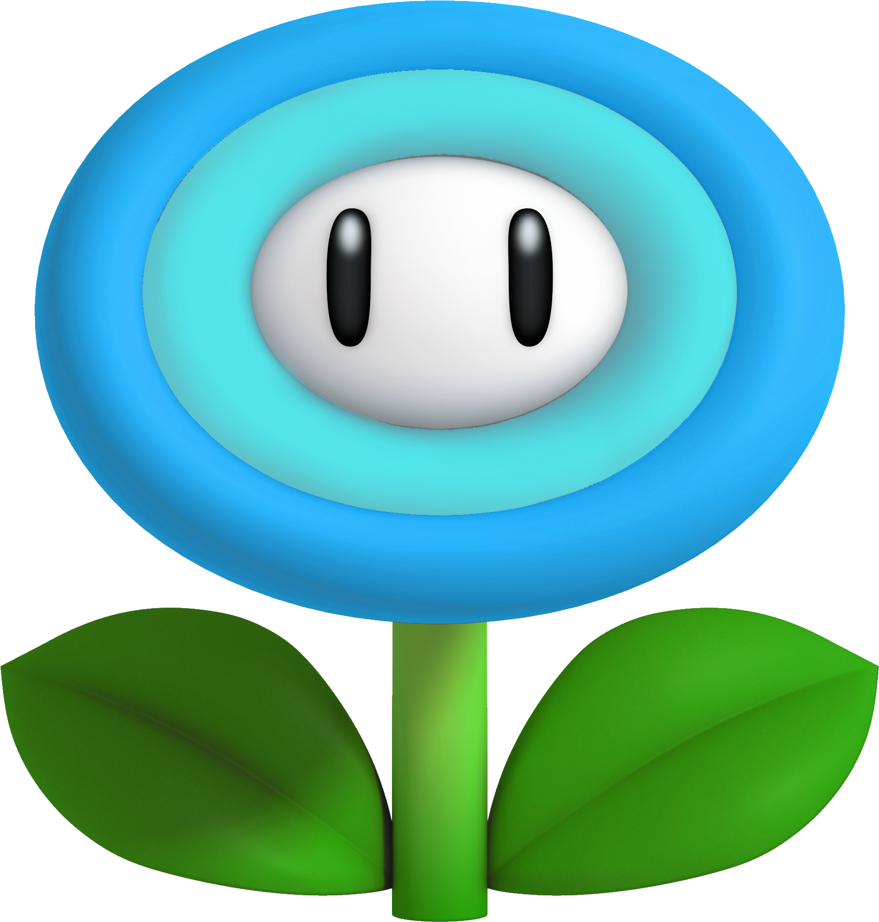 Ice Mario - Mario Bros Ice Flower (2048x2048), Png Download