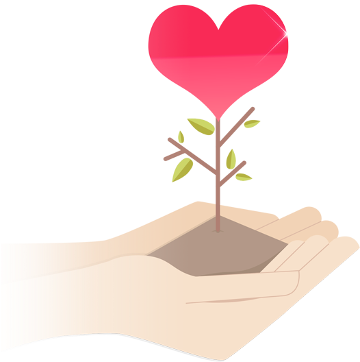 Sowing Love In Humanity - Sembrando En El Corazon (700x561), Png Download