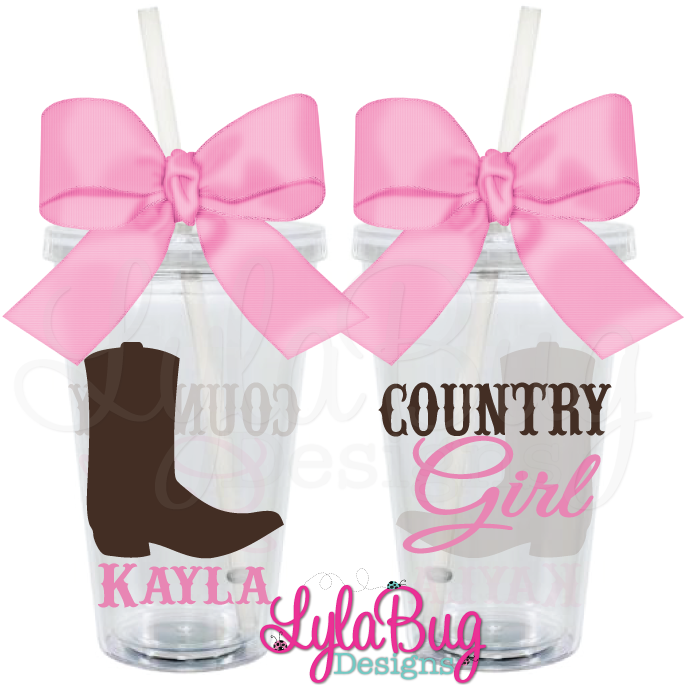 Country Girl Tumbler - Tumbler (900x900), Png Download