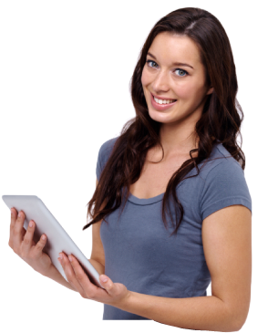 Girl Image Of Student Png (355x365), Png Download