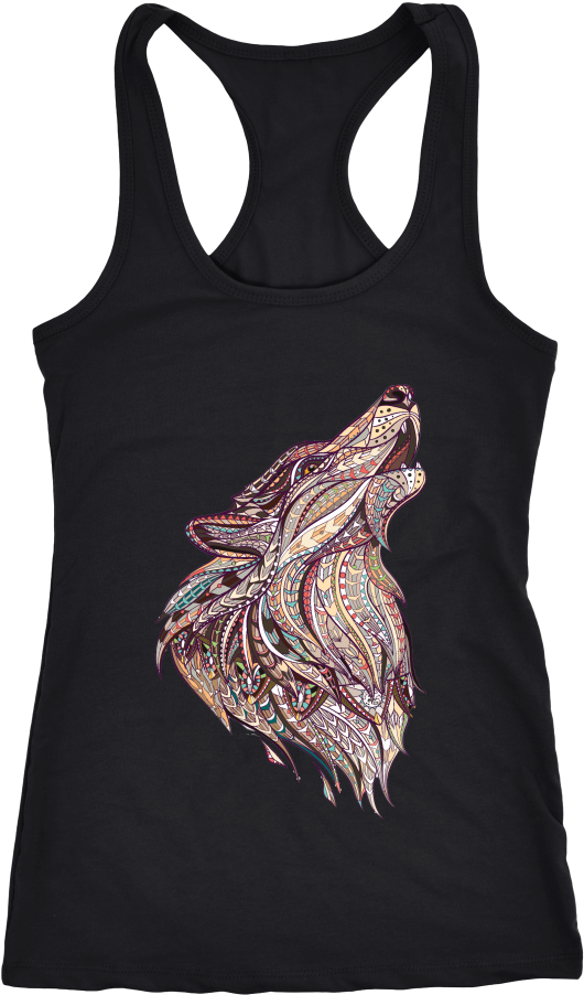 Tribal Wolf - Women - Cute Class Of 2019 Shirts (1000x1000), Png Download