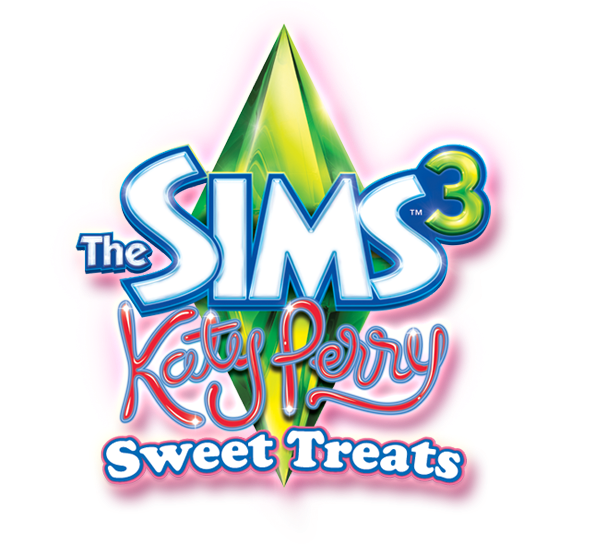 The Sims 3 Katy Perry's Sweet Treats Logo - Sims 3 Katy Perry Sweet Treats Logo (600x555), Png Download