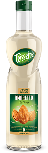 Amaretto Teis Barista Amaretto 70cl Png - Teisseire Caramel Coffee Syrup 1 Litre (346x535), Png Download