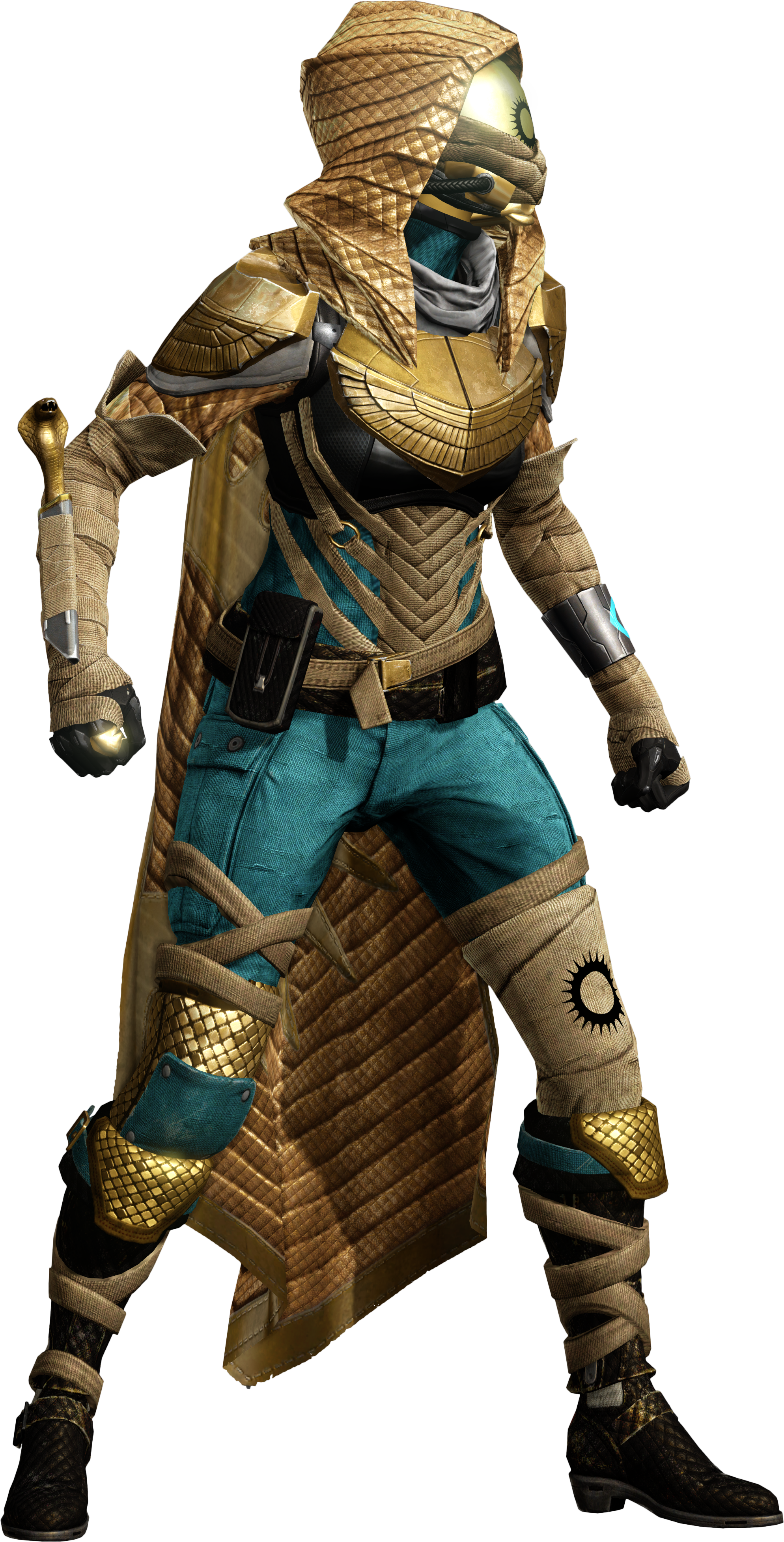 Full Hunter Pariah Gear (1988x3909), Png Download