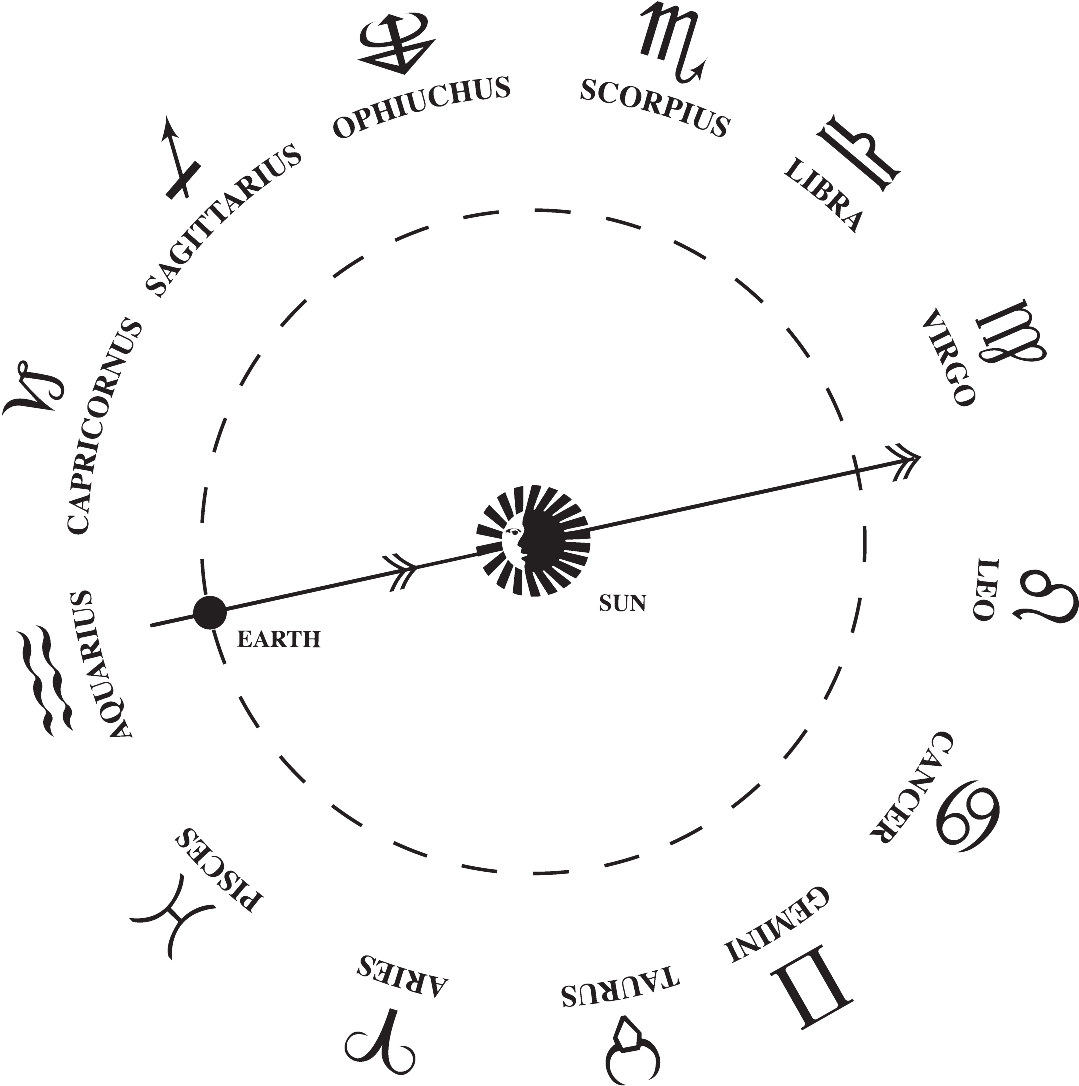 Zodiac Constellations Png Picture - 13 Constelaciones Del Zodiaco (1254x1248), Png Download