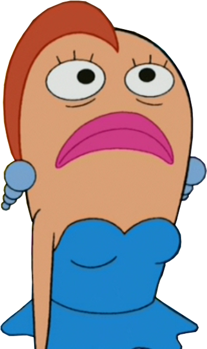 Judy - Character In Spongebob Squarepants (526x686), Png Download