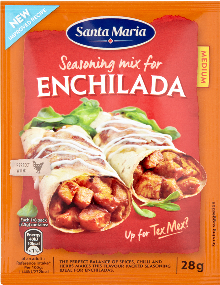 Enchilada Seasoning Mix - Santa Maria Enchilada Seasoning Mix (960x960), Png Download