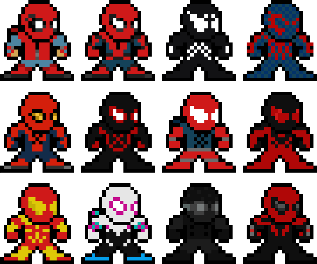 Spider Men (1200x1200), Png Download