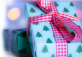 Xmas Presents - Feature Phone (773x218), Png Download