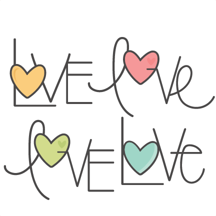 Cute Love Png - Cute Love Clipart Png (432x432), Png Download