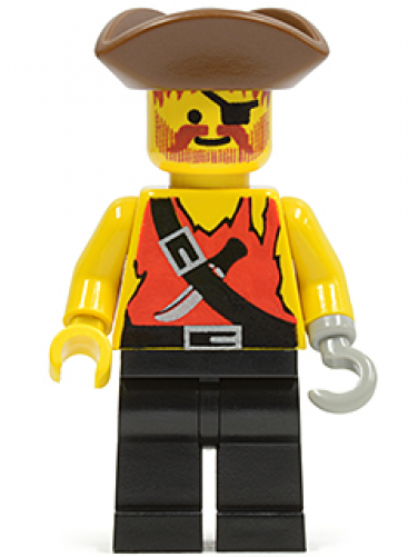 Lego Pirate Peg Leg (500x500), Png Download