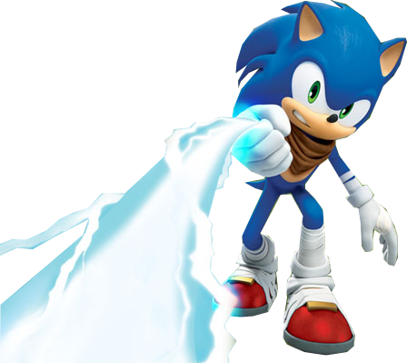 Sonic Boom Rise Of Lyric Sonic (448x399), Png Download