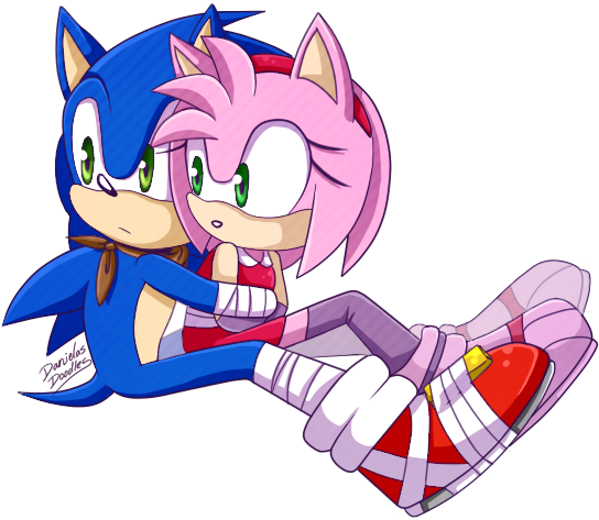 Rise Of Lyric Sonic The Hedgehog 3 Sonic Chronicles - Sonic Boom Sonamy (557x478), Png Download