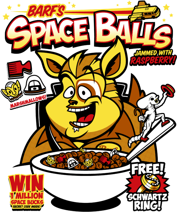 Spaceballs Star Wars Mawg Barf Lone Starr Schwartz (768x1024), Png Download