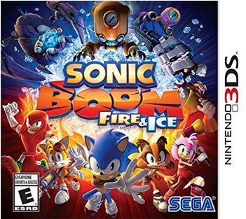 Fire & Ice - Nintendo 3ds Sonic Boom Fire And Ice (350x438), Png Download