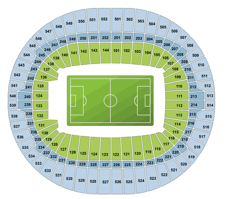 American Football Stadium Png - Wembley Stadium (800x800), Png Download