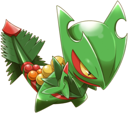 254mega Sceptile Pokemon Rumble World - Pokemon Sceptile (416x366), Png Download