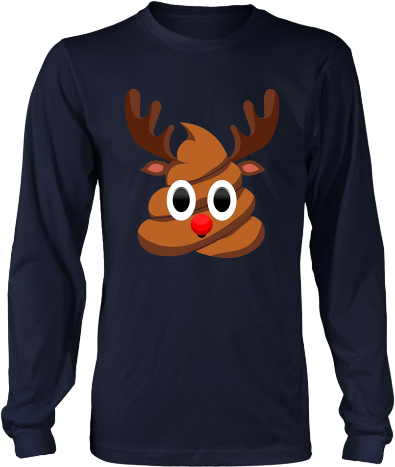 Christmas Poop Emoji In Santa Hat Shirt - Power And Know Things (960x960), Png Download