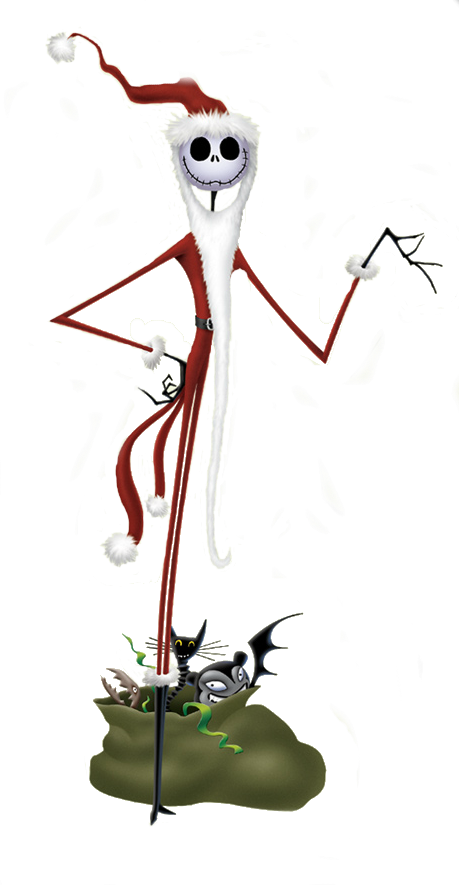 Santa Claus Jack - Jack As Santa Png (459x885), Png Download