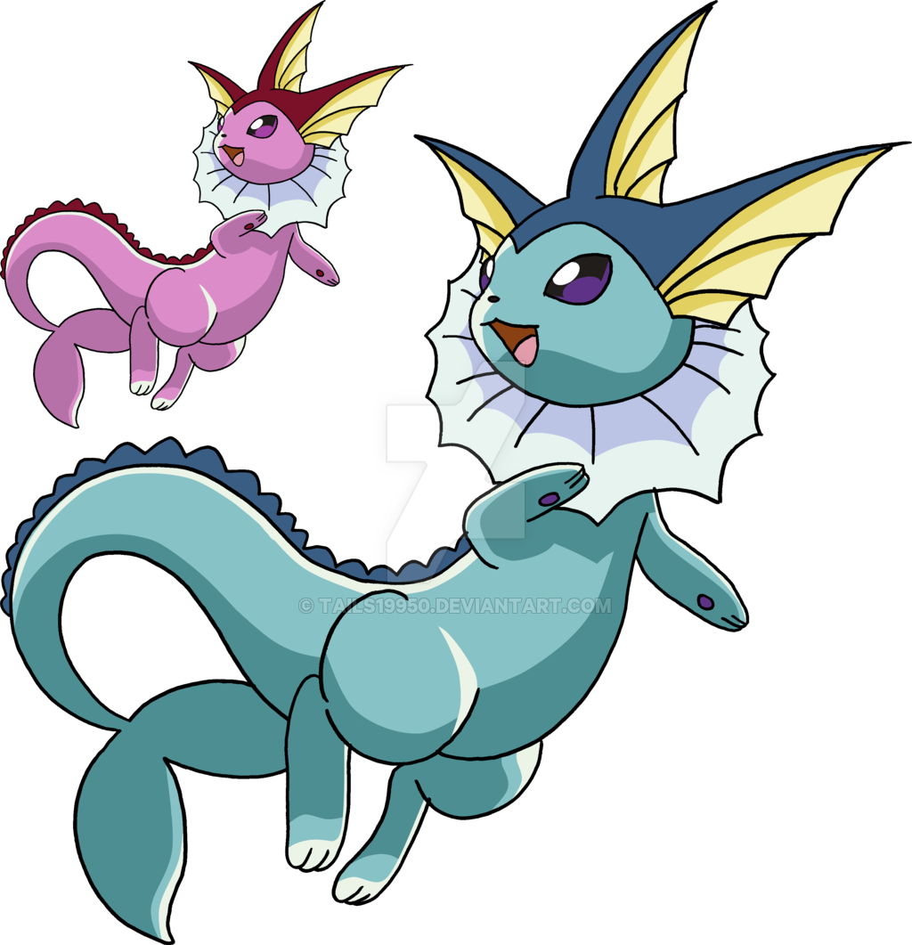Tails Drawing Vaporeon Clip Royalty Free Stock - David Bowie Art Image Poster Gloss Print Laminated (1024x1061), Png Download