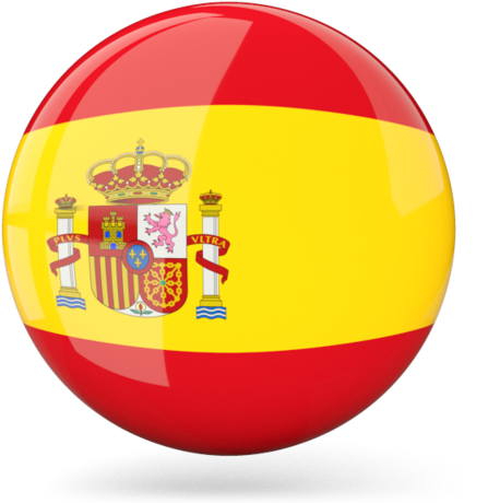 Illustration Of Flag Of Spain - Spain Flag Round Png (640x480), Png Download