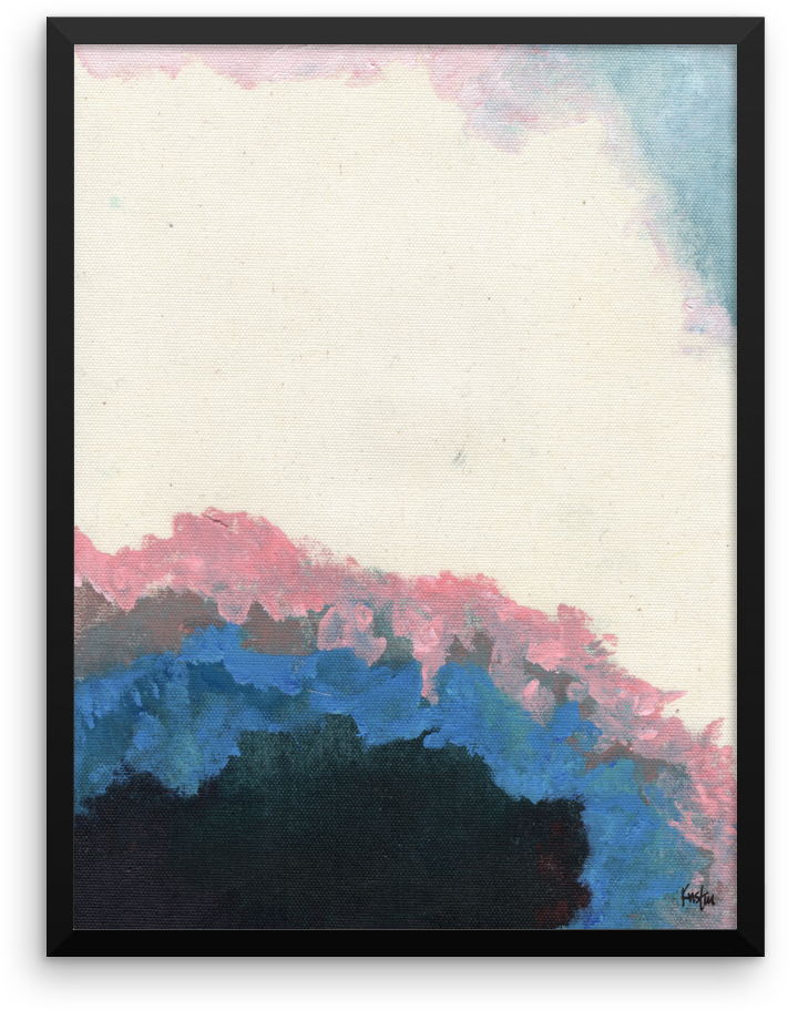 Framed Art Print - Painting (1000x1000), Png Download