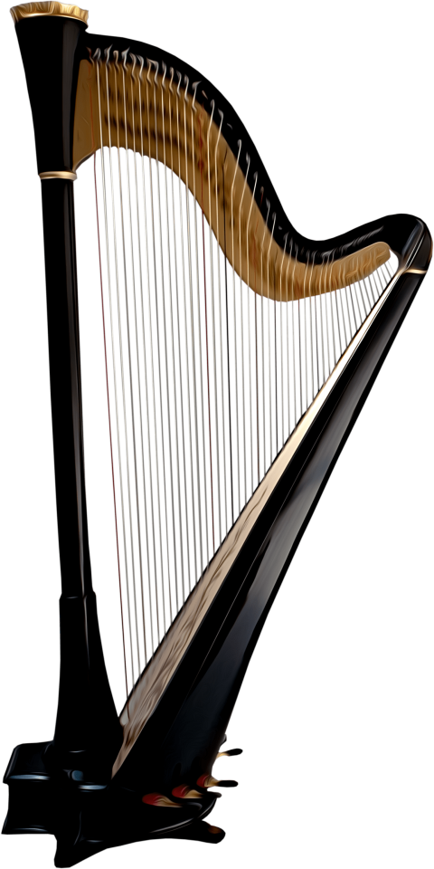 Free Png Harp Png Images Transparent - Harp Png (480x960), Png Download