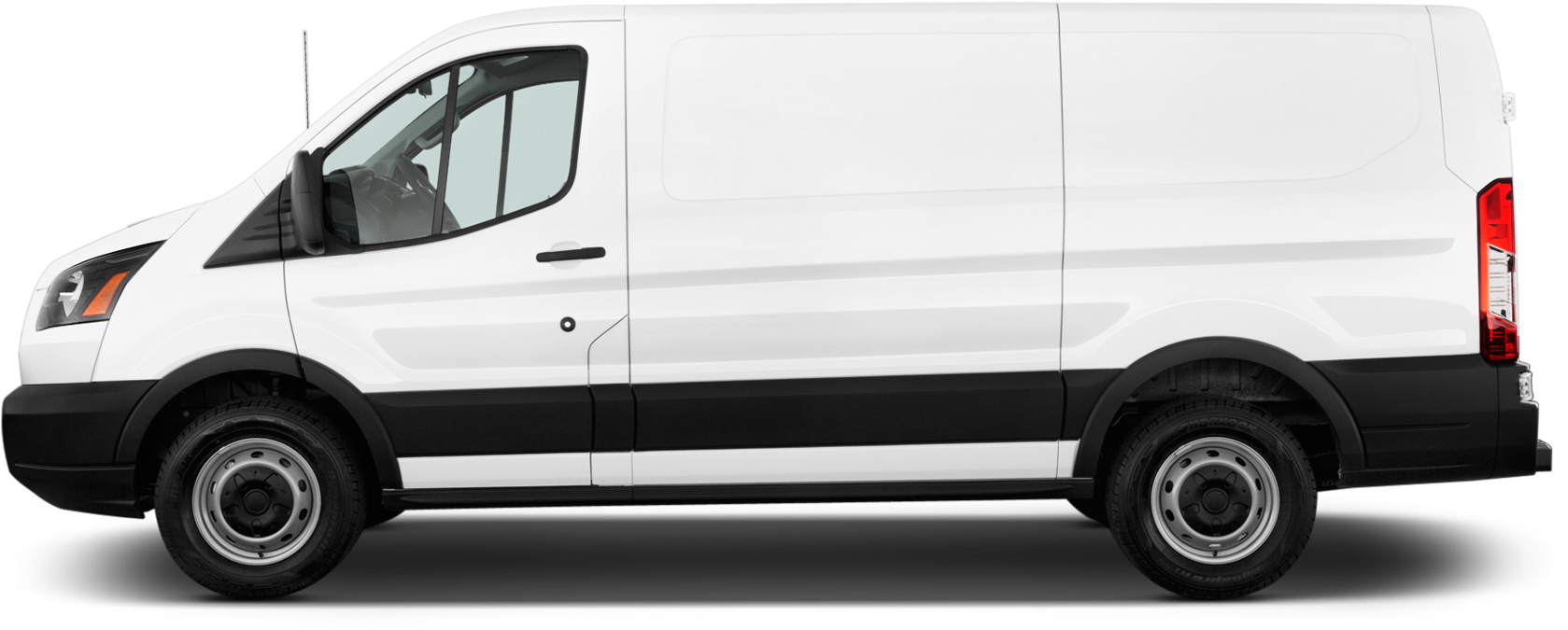 2015 Ford Transit Side View - 2018 Ford Transit Passenger Van (1000x1000), Png Download