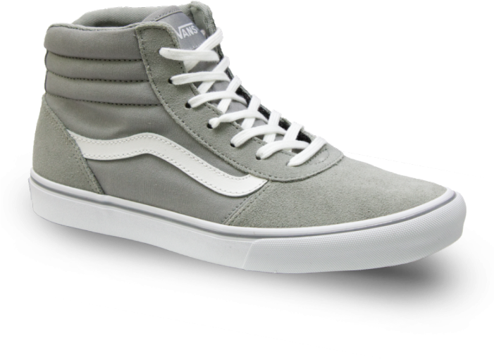 Vans Maddie Hi Grey White - Skate Shoe (700x700), Png Download