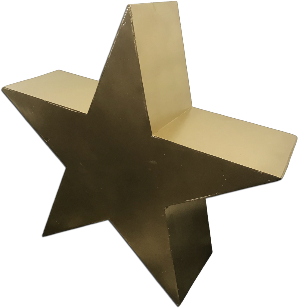 Medium Gold Star - Star (1200x1200), Png Download