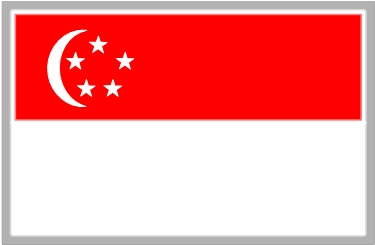 Singapore - ธง ประ จํา ชาติ สิงคโปร์ (420x291), Png Download