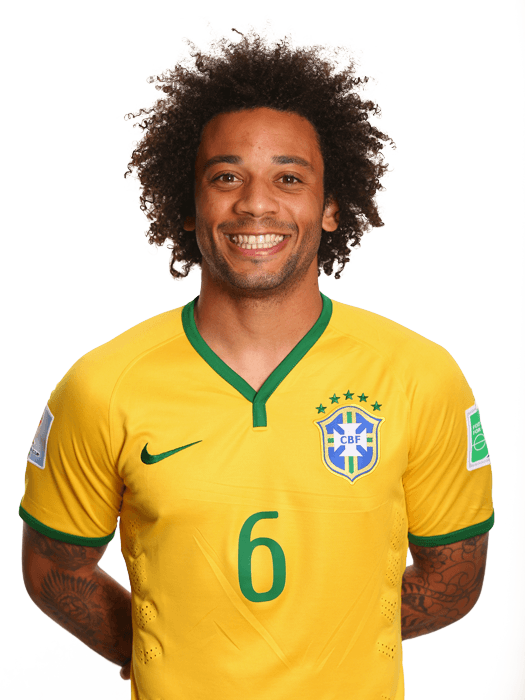 Brazil V Paraguay - Marcelo Com A Camisa Do Brasil (525x700), Png Download