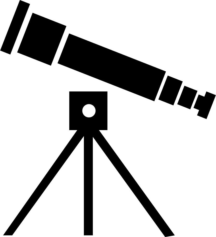 Png File - Telescope Vector Png (896x980), Png Download