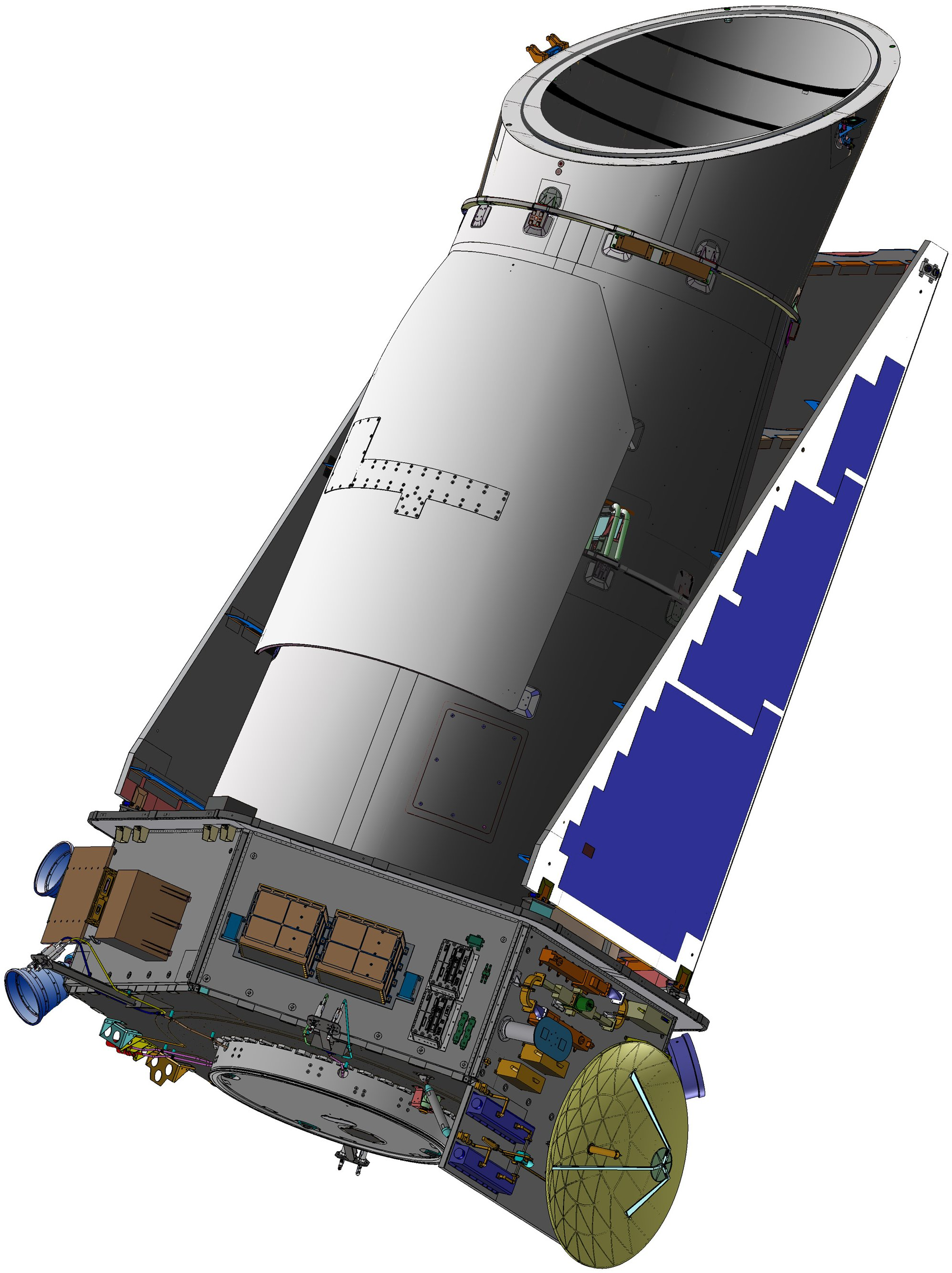 Kepler Space Telescope - Kepler Telescope Png (2089x2772), Png Download