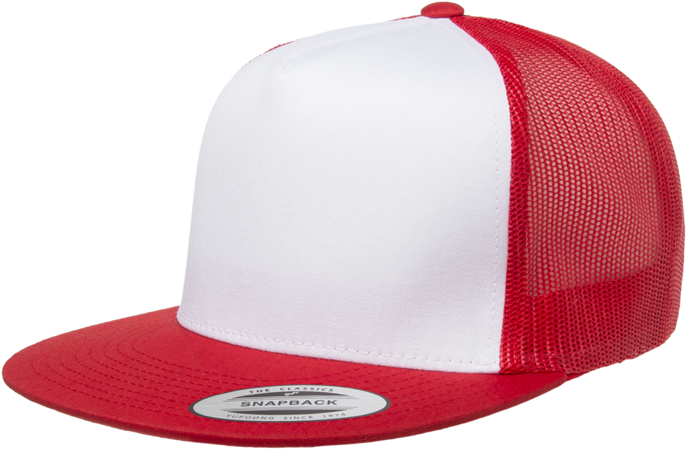 White Front Classic Cotton Blend Trucker Mesh From - White (1000x700), Png Download