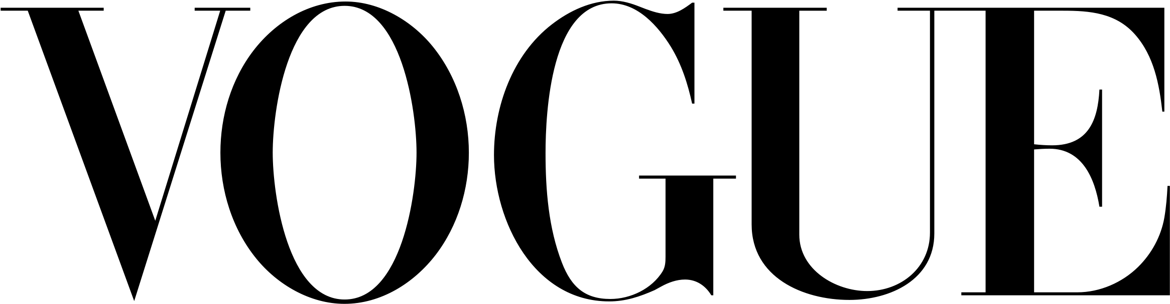 Vogue Transparent Logo